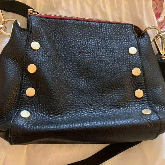 Hammitt Black Leather Crossbody Bag - Picture 2 of 7